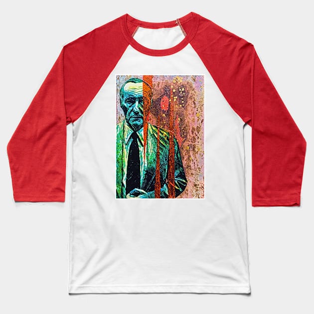 Burroughs Baseball T-Shirt by Bobby Zeik Art